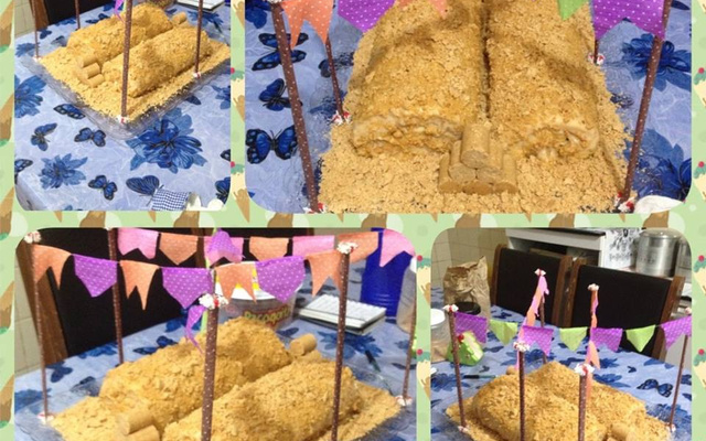 Rocambole de paçoca