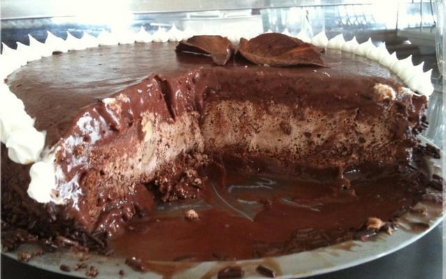 Bolo sorvete de chocolate