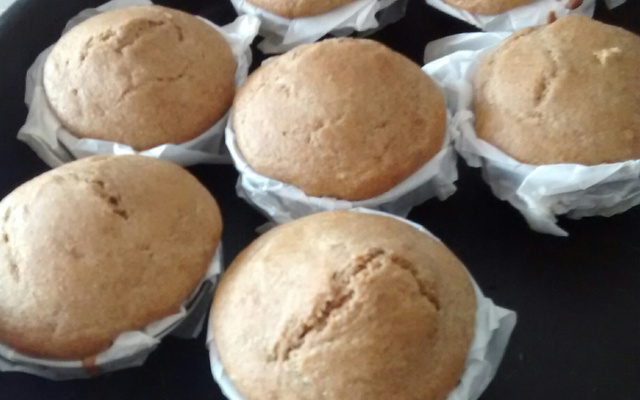 Bolinho de chuva assado