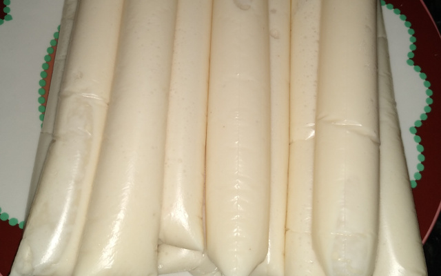 Geladinho natural para o verão