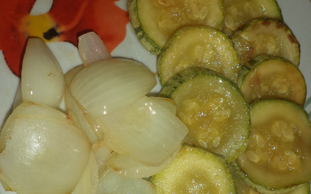 Abobrinha no azeite