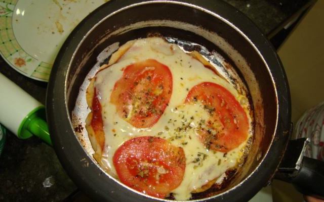 Pizza de panela de pressão
