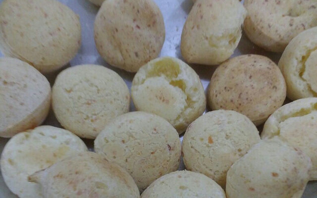 Pão de queijo de liquidificador