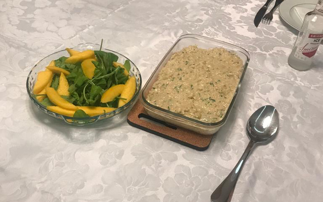 Risoto de alho poró - Barbada