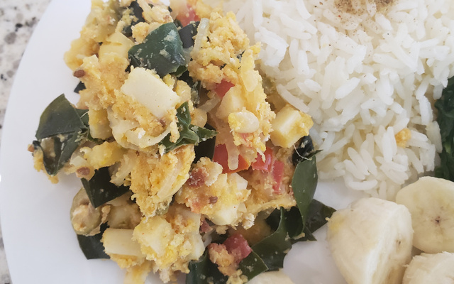 Cuscuz mole de ora-pro-nobis