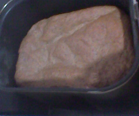 Pão Vegan na máquina de pão do Daniel