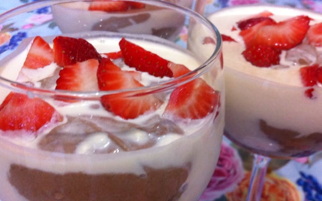 Mousse de chocolate low carb