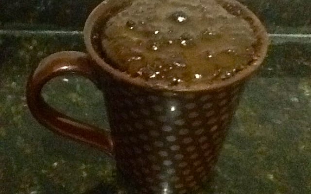 Bolo de Caneca de Microondas