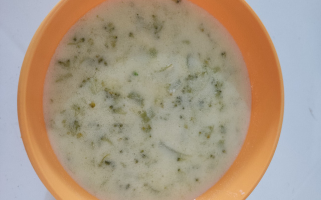 Sopa creme de brócolis