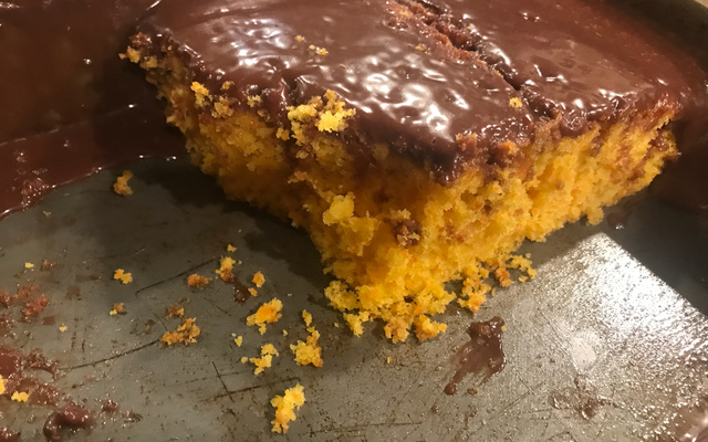 Bolo de cenoura