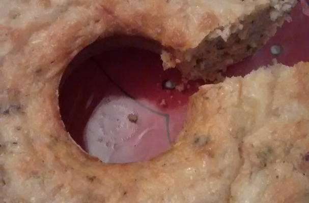 Torta de cenoura e ervilha