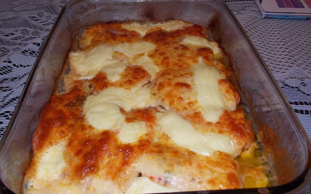 Filé de tilápia com catupiry