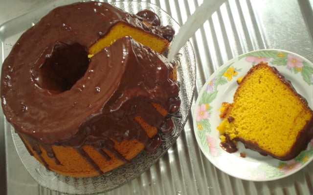 Bolo de cenoura da Ana