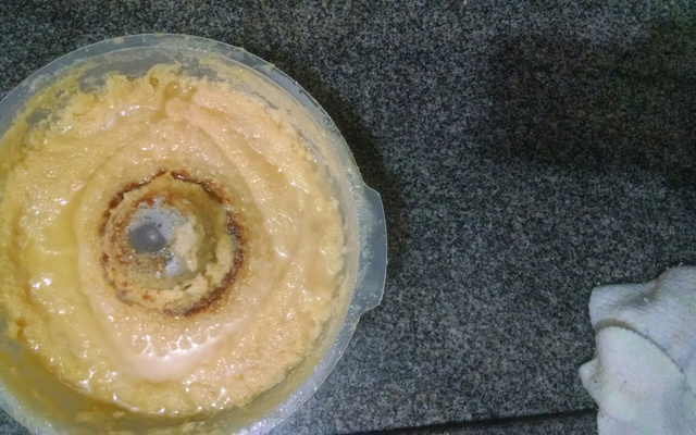 Pudim de micro-ondas