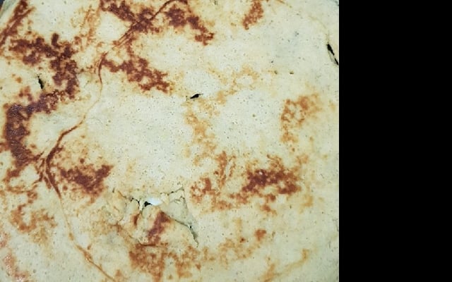 Panqueca de banana proteica