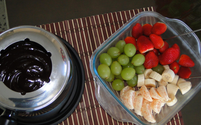 Fondue de chocolate