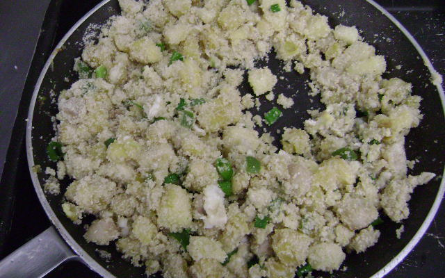 Farofa do chef Marcelão