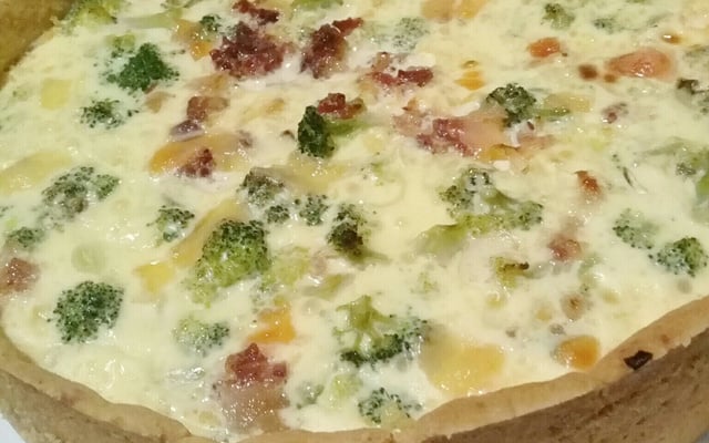 Quiche de brócolis