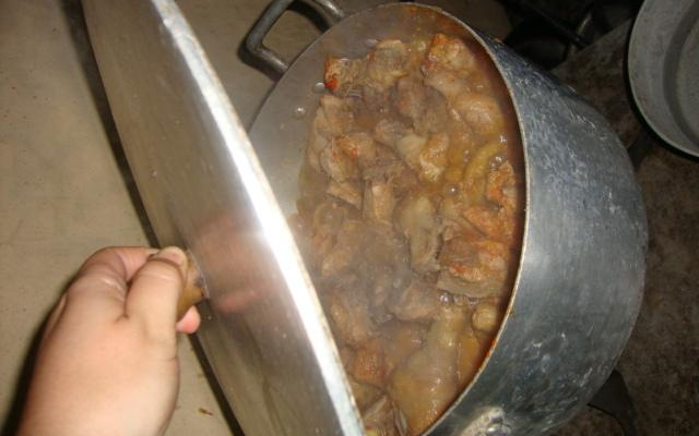 Galinha velha, receita de família