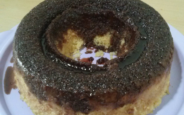 Bolo de fubá para microondas