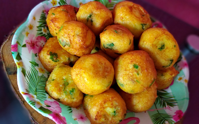 Bolinho de mandioquinha