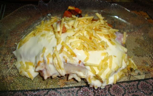 Sanduíche de forno do Lúcio Cezar