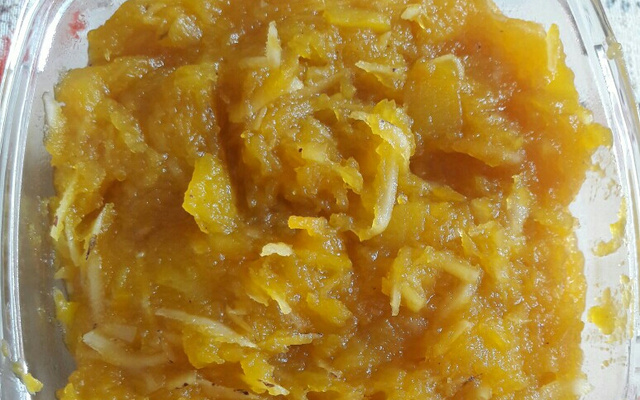 Doce de abóbora  com coco