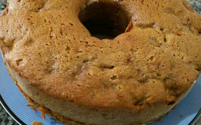 Bolo de maçã com canela