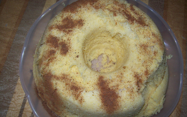 Bolo de fubá para microondas