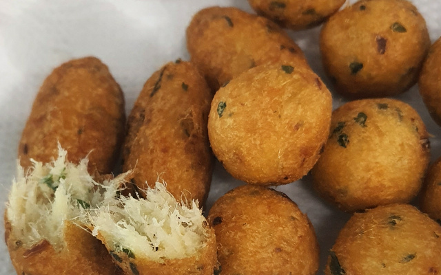 Bolinhos de bacalhau
