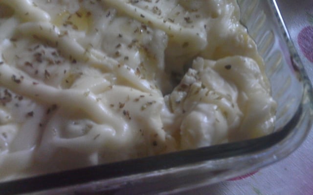 Batata ao creme branco