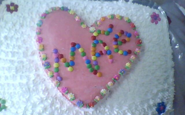 Bolo de aniversário da mamãe