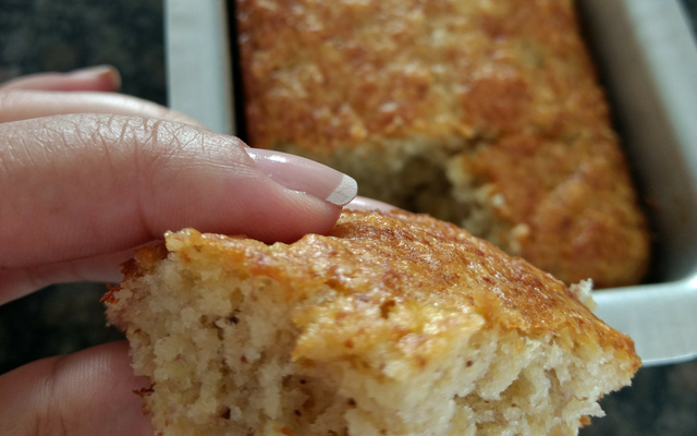 Bolo de banana fit