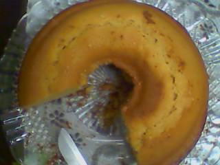 Bolo simples de fubá