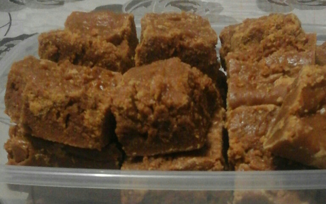 Rapadura de leite condensado