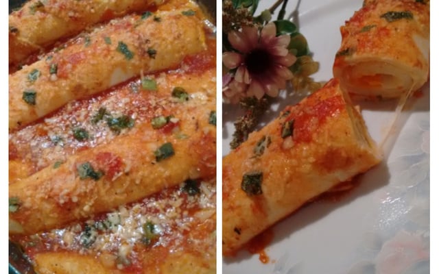 Panqueca rápida de queijo