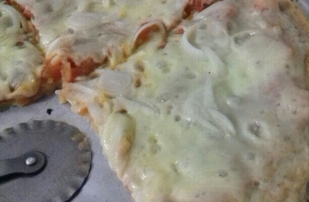 Massa de pizza sem fermento biológico