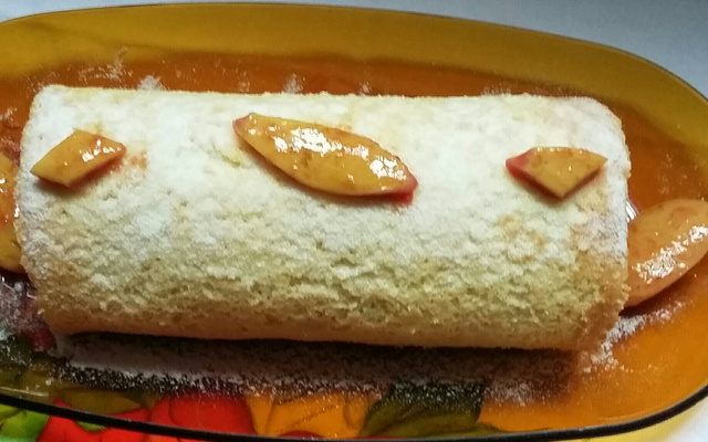 Rocambole de goiabada