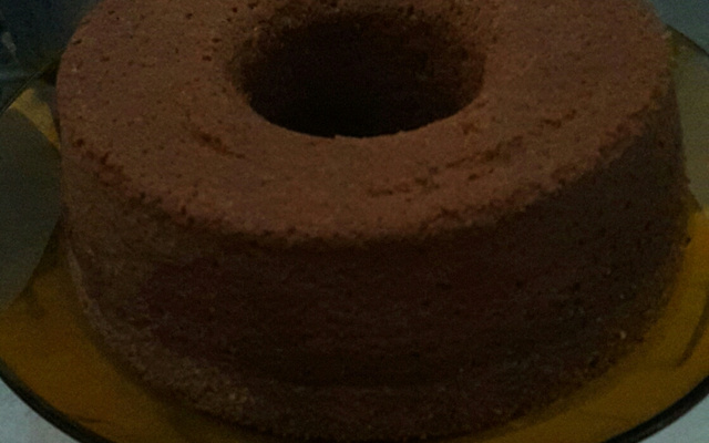 Bolo simples de banana