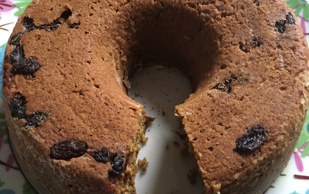 Bolo saudável de banana