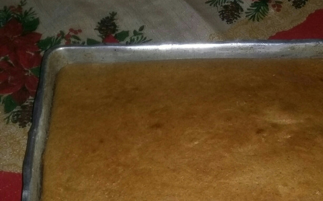 Bolo de amendoim com fubá no liquidificador