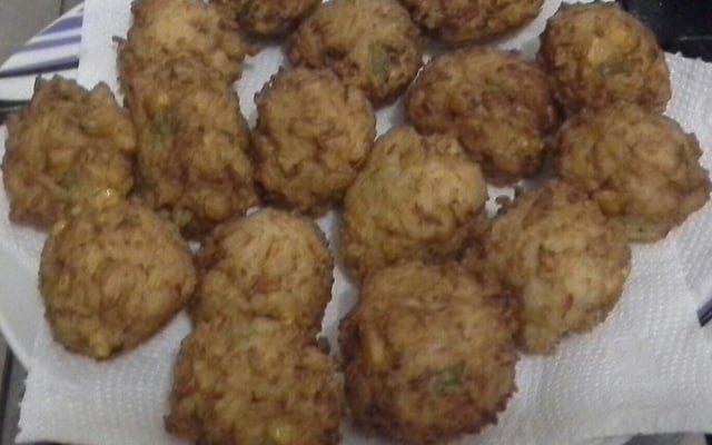 Bolinho de arroz tradicional