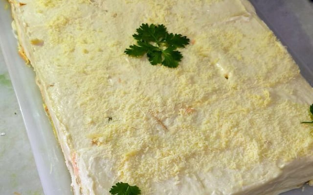 Torta fria de pão de forma