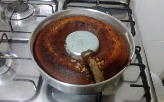 Bolo de banana fofinho