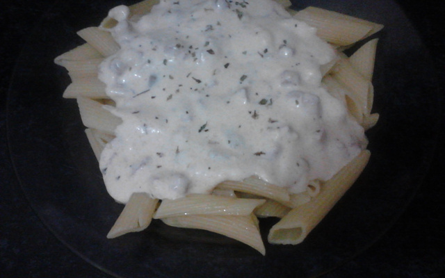 Penne ao molho branco da Karla