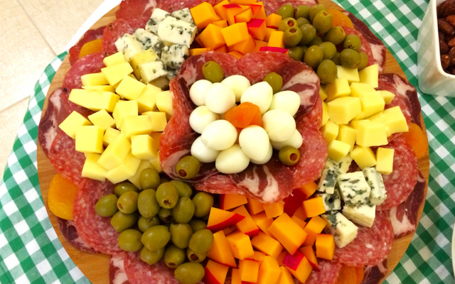 Tábua de frios fácil de fazer