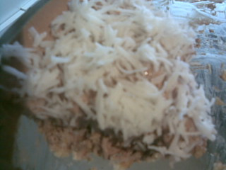 Torta espuma de chocolate com coco