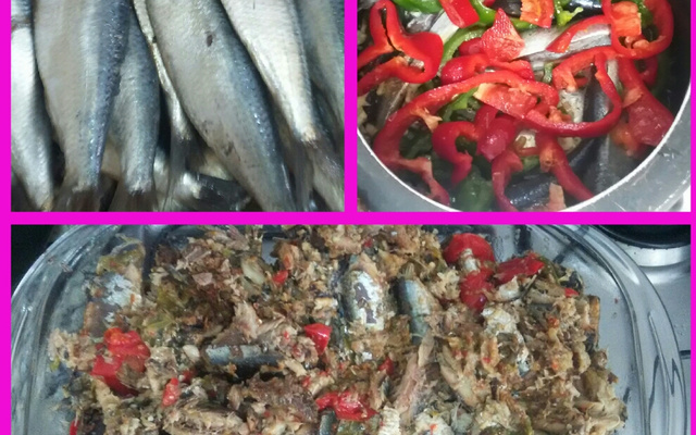 Sardinha na pressão