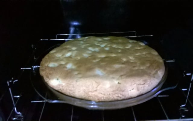 Torta de maçã rápida