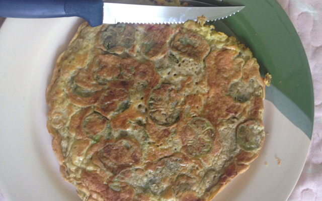 Omelete de jiló